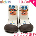 Attipas アティパス Ethnic エスニック アイボリー 10.8cm ベビーシューズ ファーストシューズ トレーニングシューズ あす楽対応