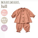 \送料ラッピング無料/ マールマール ナイトウェア ルル アプリコット MARLMARL lull apricot 70~80cm