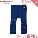 正規品 ミキハウス ホットビスケッツ mikihouse HOT BISCUITS リボン×ドット レギンス ネイビー 110cm 70-9802-824 スパッツ あす楽対応