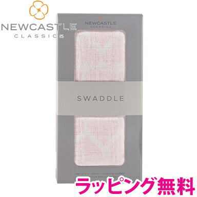 ＼全商品12倍+400円クーポン！／ ニューキャッスルクラシックス NEWCASTLE CLASSICS コットンスワドル シングル Matchstick Hearts おくるみ あす楽対応