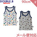 \全商品12倍!/ミキハウス正規販売店 ミキハウス ダブルB mikihouse DOUBLE_B タンクトップセット 総柄 60-2487-829 90cm ...