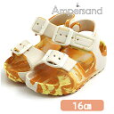 F.O正規販売店 Ampersand アンパサンド EVA サンダル イエロー 16cm マジックテープ 水遊び おしゃれ サンダル FOインターナショナル あ...