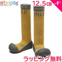 Attipas アティパス Need Milk ニードミルク イエロー 12.5cm ロング丈 ベビーシューズ ファーストシューズ トレーニングシューズ あす楽対応【ナチュラルリビング】