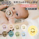 ビブス BIBS カラー size 2 おしゃぶり 袋パッケージ デンマーク 北欧 天然ゴム 新生児 赤ちゃん ベビー 6ヵ月 〜 18カ月