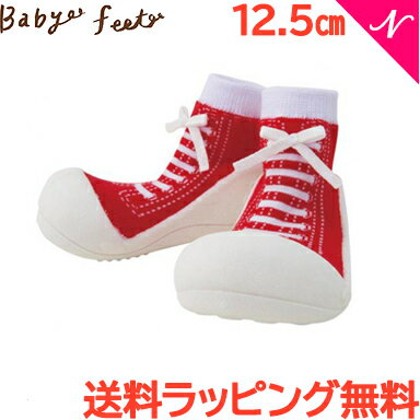 Baby feet ベビーフィート スニーカーズレッド 12.5cm ベビーシューズ ベビースニーカー ファーストシューズ トレー…