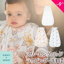 楽天ナチュラルベビー Natural Baby＼400円クーポン！／【日本正規品】【送料無料】【ラッピング無料】 エイデンアンドアネイ aden+anais オーガニック スリーピングバッグ 6～18か月 ガーゼ スリーパー 寝冷え防止