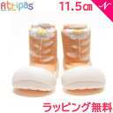 Attipas アティパス Flower フラワー ピーチ 11.5cm ベビーシューズ ファーストシューズ トレーニングシューズ