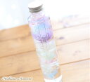 ハーバリウム (イノセント)【完成品】 紫 パープル 幻想的 綺麗 爽やか プレゼント ギフト 花 アレンジ 結婚祝い 結婚 誕生日プレゼント 父の日