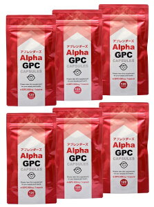 アルファGPC (α-GPC1日1,000mg配合30日分) 6個セット