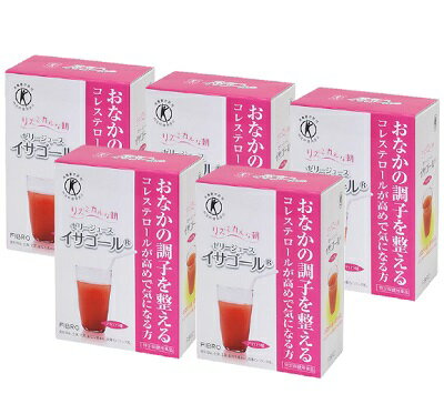 【お召し上がり方】 ゼリージュース イサゴール®1スティックに、水分量(水、牛乳、ジュースなど)を100ml混ぜジュースにしてお飲みください。 しばらく置いて、ゼリー状になってからスプーンなどでお召し上がりいただいてかまいません。 便が固めの方は、多目の水分量(200～300ml)でお召し上がりください。 また、現在、医薬品などを服用されている方は、服用前後30分以上間隔を空けて、 ゼリージュース イサゴール®をお召し上がりください。 ※注意イサゴールを直接口に含むことはしないでください。 のどに詰まらせる恐れがあり、危険です。 オブラートに包むなどをして飲まないでください。 商品名 ゼリージュース イサゴール アセロラ味 内容量 （1個あたり）6.0g×20包（120g）　 原材料 サイリウム種皮、ブドウ糖、酸味料、香料、紅麹色素、甘味料（アスパルテーム：L-フェニルアラニン化合物） 広告文責 ナチュラルノート 078-855-6559 製造販売元 フィブロ製薬株式会社(日本製) 区分 特定保健用食品 【栄養成分】（1包（6.0g）あたり） エネルギー：6.6kcal、たんぱく質：0.1g、脂質：0.0g、炭水化物：5.5g（糖質1.5g、食物繊維4.0g）、食塩相当量：0.004～0.001g、(関与成分)サイリウム種皮由来の食物繊維：4.0g「ゼリージュース イサゴール®」は、取り過ぎたコレステロールの吸収をおさえ、 おなかの調子を整える食物繊維の豊富なサイリウム種皮を原料にし、 血清コレステロールを低下させるよう工夫しているので、 コレステロールが高めで気になる方、おなかの調子が気になる方の食生活の改善に役立ちます。