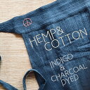 ヘンプコットンふんどし 藍+墨染め HEMP COTTON ...