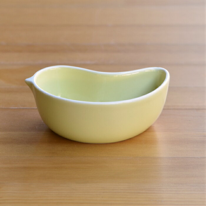 natural69 【 波佐見焼 】 白山陶器 PiPi ピピ イエロー デザートボール / ナチュラル69 はさみ焼き 食器 HAKUSAN 離乳食食器 電子レンジ 食洗機対応 日本製 おしゃれ かわいい 北欧 和食器 陶磁器 プレゼント ギフト 出産祝 キッズ食器 子供用食器 ナチュラルロック