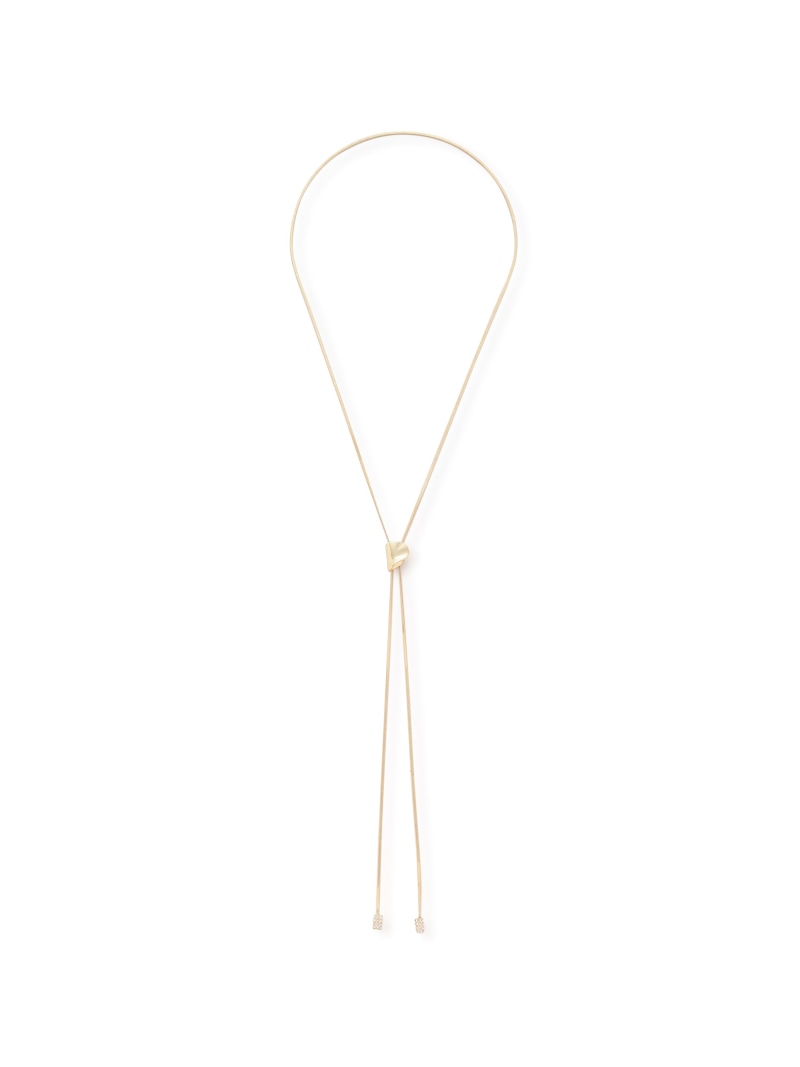 シャインテールラリエット NATURAL BEAUTY BASIC ナチュラルビューティベーシック アクセサリー・腕時計 ネックレス シルバー ゴールド