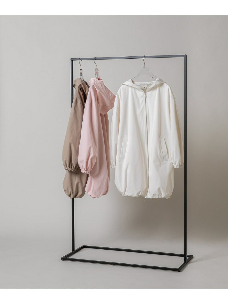 【SALE／10%OFF】＜N.＞ミドルフーディーブルゾン NATURAL BEAUTY BASIC ナチュラルビューティベーシック ジャケット・アウター ブルゾン・ジャンパー ベージュ ピンク ホワイト【RBA_E】【送料無料】[Rakuten Fashion]