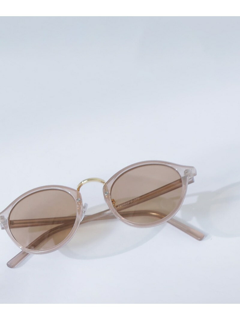 トランスペアレントグラス NATURAL BEAUTY BASIC ナチュラルビューティベーシック アクセサリー・腕時計 その他のアクセサリー・腕時計 ベージュ ピンク[Rakuten Fashion]