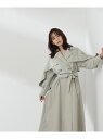 【SALE／10 OFF】レイヤースリーブトレンチコート NATURAL BEAUTY BASIC ナチュラルビューティベーシック ジャケット アウター その他のジャケット アウター カーキ ホワイト ベージュ【RBA_E】【送料無料】 Rakuten Fashion