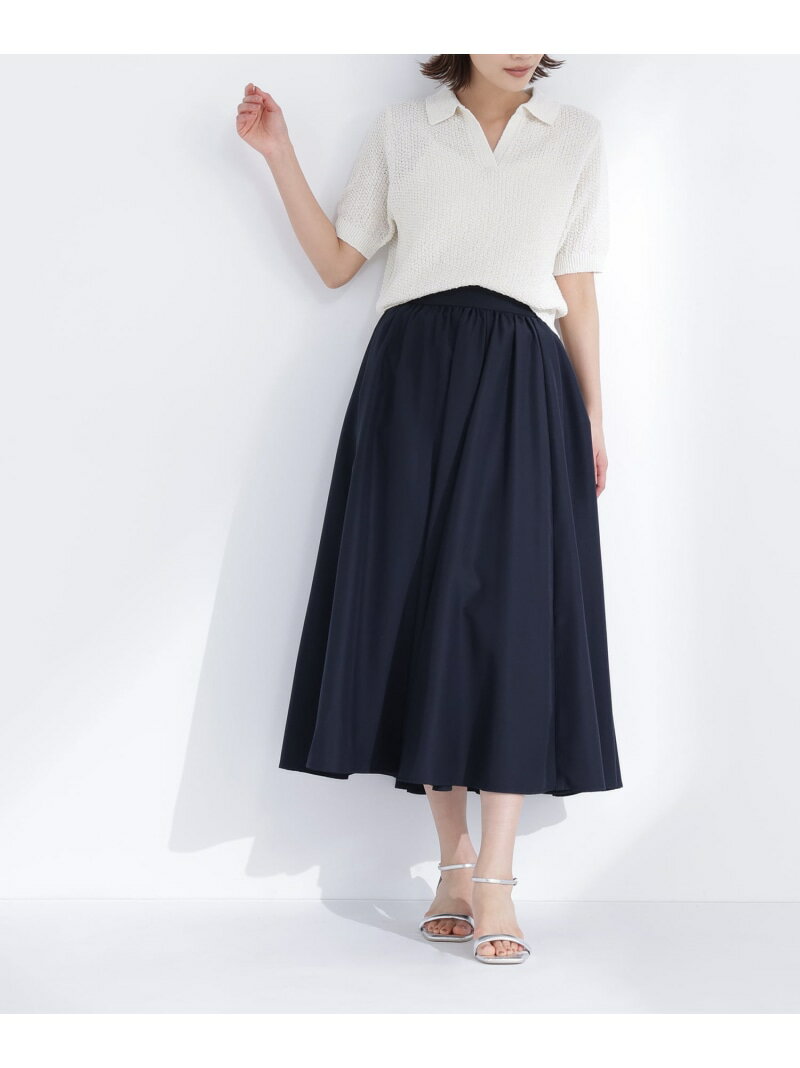 ふんわり春風フレアスカート NATURAL BEAUTY BASIC ナチュラルビューティベーシッ...