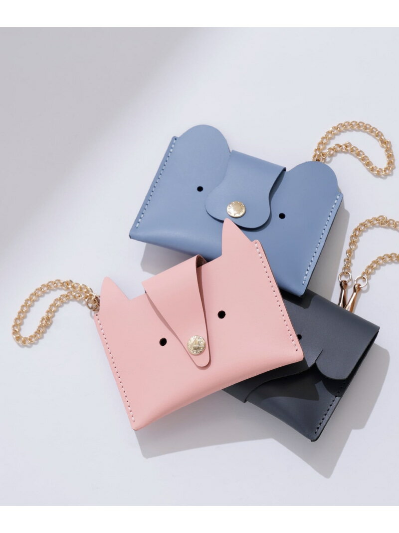 Rakuten - VICE VERSA ドッグカードケース NATURAL BEAUTY BASIC ナチュラルビューティベーシック ファッション雑貨 その他のファッション雑貨 ピンク【送料無料】[Rakuten Fashion]