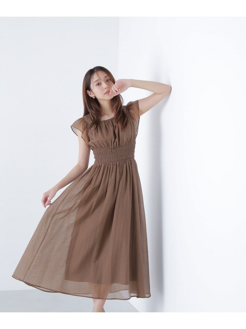 シアードットシャーリングワンピース NATURAL BEAUTY BASIC ナチュラルビューティベーシック ワンピース・ドレス ワンピース【送料無料】[Rakuten Fashion]のサムネイル