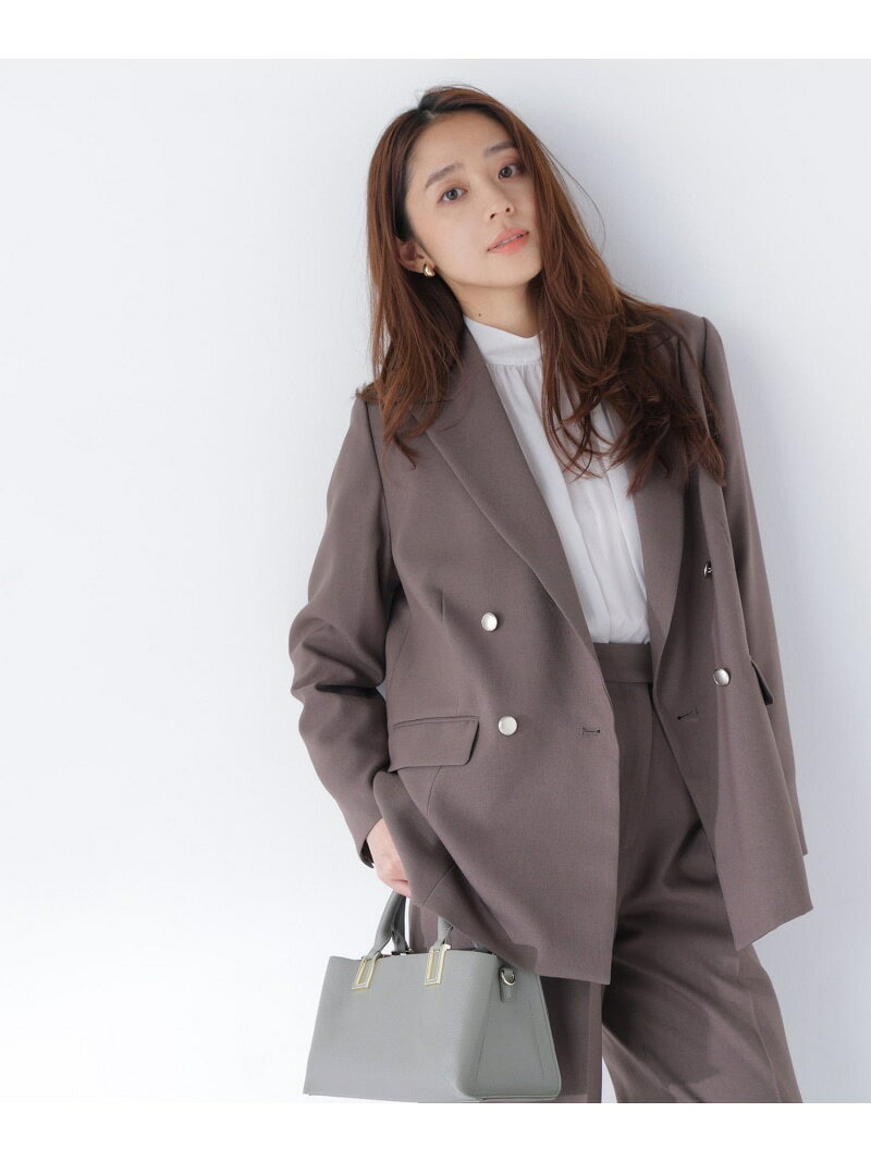楽天市場】natural beauty basic ダブルブレストジャケットの通販