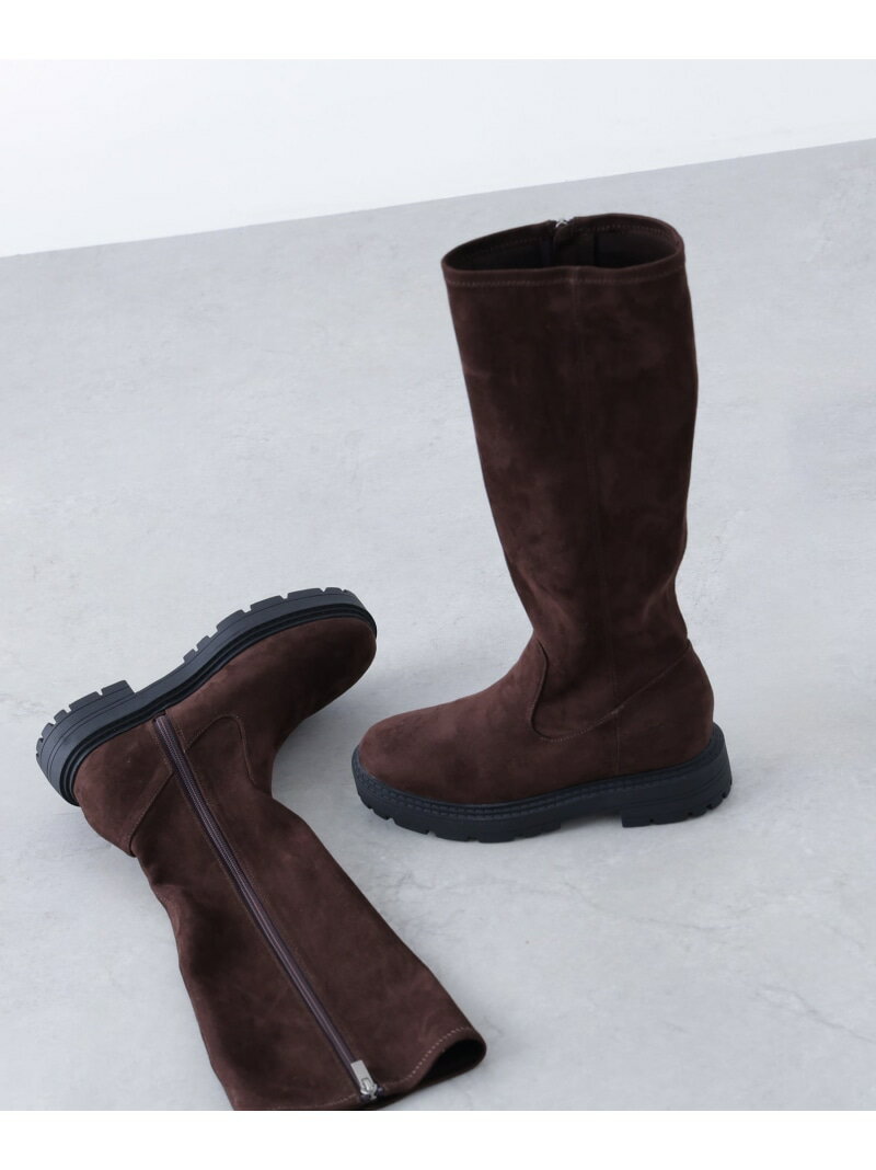 ナチュラルビューティーベーシック　ブーツ ストレッチショートブーツ | NATURAL BEAUTY BASIC（ナチュラル