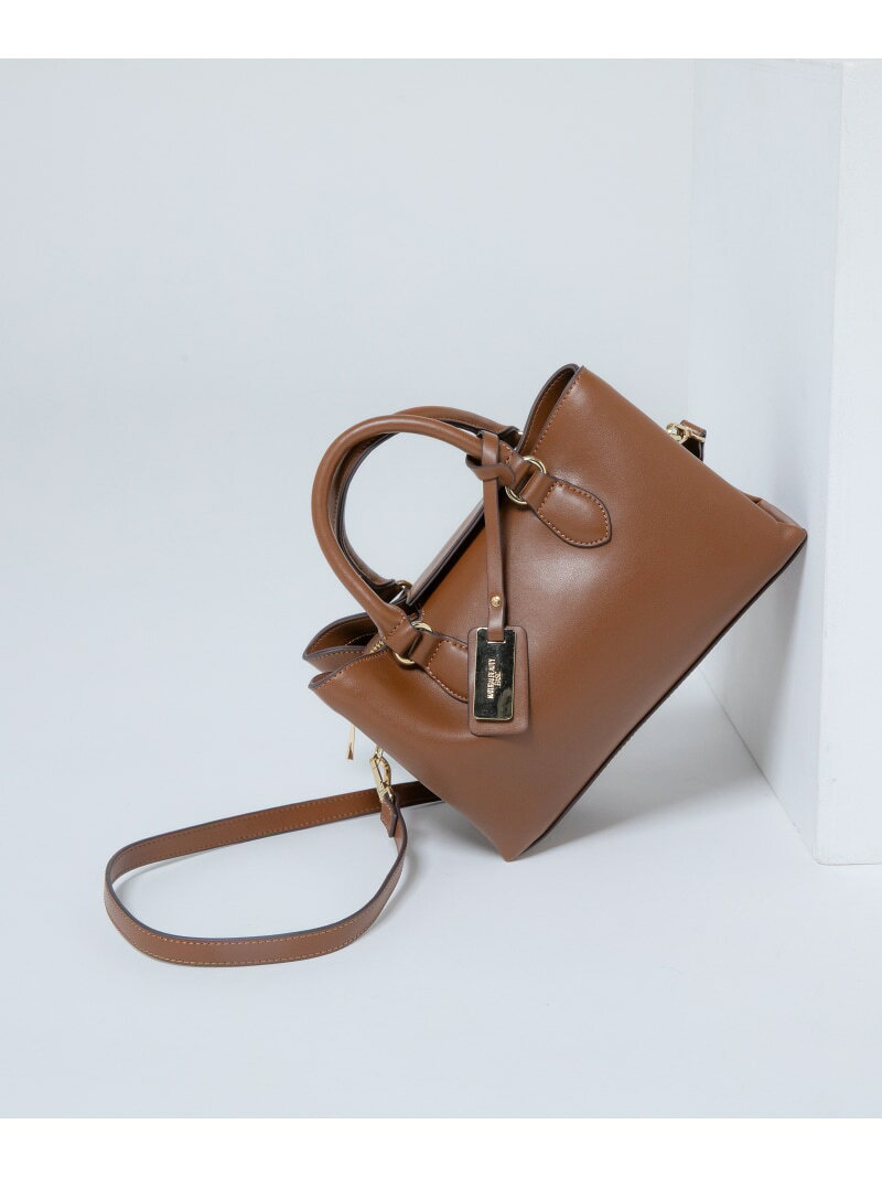 サイドアップミニショルダーバッグ NATURAL BEAUTY BASIC ナチュラルビューティベーシック バッグ ショルダーバッグ ブラック レッド ブラウン【送料無料】[Rakuten Fashion]