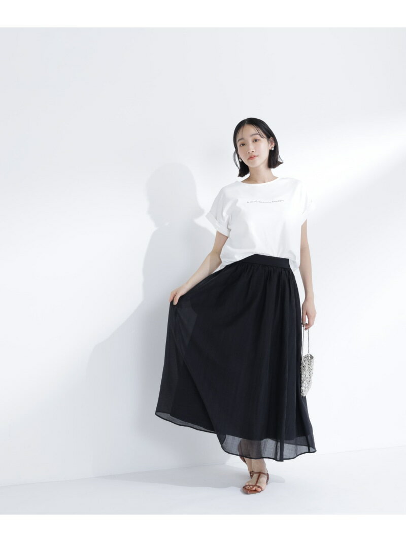 [SALE/40% OFF] Summer Flare Skirt NATURAL BEAUTY BASIC Skirt Other Skirts Black White Yellow [RBA_E] [Free Shipping] [Rakuten Fashion]