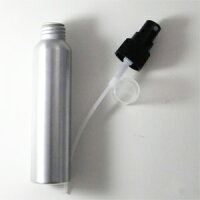 アルミボトルスプレー容器100ml【手作り化粧品】【手作りコスメ】【化粧品容器】