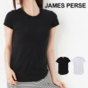 ジェームスパース Tシャツ JAMES PERSE Shrew slub crew neck tee シュルースラブ クルー ネック ジェームスパース tシャツ ジェームスパース Tシャツ コットン uネック James Perse uneck tee 【メール便送料無料】