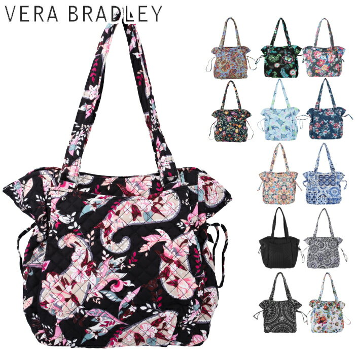 ベラ ブラッドリー　マザーズバッグ ヴェラブラッドリー トートバッグ VERA BRADLEY ベラブラッドリー アイコニック スモール ヴェラ トート Iconic Glenna Satchel トートバッグ 収納ポケット キルティング バッグ スモール レディース バッグ ベラ