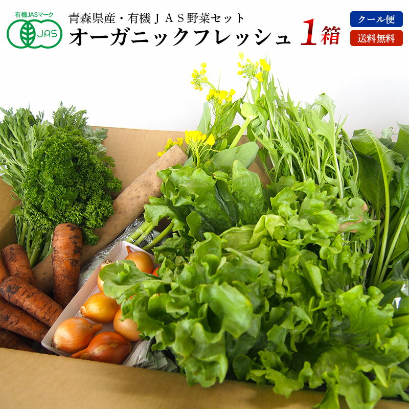 有機野菜セット・有機栽培・オーガニック・ヤマトクール冷蔵品発送　送料無料