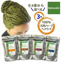 ヘナ 白髪染め カラートリートメント 100%天然ハーブ 自然素材 植物性 毛染め 髪質改善 ヘアカラー ナチュラル ブラウン マホガニー インディゴ 茶系 く...