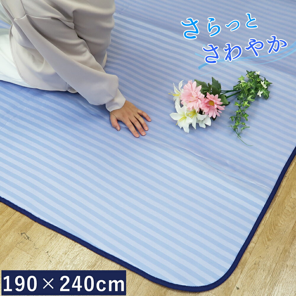 涼しげな夏用ラグ|ボーダー柄でおしゃれ夏用の絨毯・カーペット 涼しげな夏用ラグ|ボーダー柄でおしゃれ夏用の絨毯・カーペット