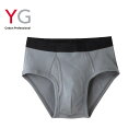 GUNZE YG 男性下着 セミビキニブリーフ 紳士 YV0040N 綿100% コットン メンズ 男性用 紳士 抗菌防臭加工 ビジネス 無地 白 黒 グレー ネービー 年間 GUNZE パンツ 前開き 綿 ブリーフ ビキニ シンプル 楽