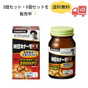 野口医学研究所 納豆キナーゼEX 3000FU(90粒)3個セット 6個セット|ナットウキナーゼ サプリメント カプセル 正規品