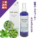【ミント系ブレンドウォーター/M-401ブレンドウォーター 200ml】→メントールの清涼感ある香り♪(脂性肌に)完全国産の本物のハーブウォーター【KENSO/ケンソー/健草医学舎】(ハーブウォーター/フローラルウォーター/化粧水)