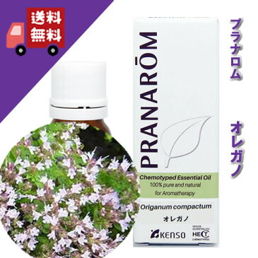 【オレガノ 10ml】→やや苦みのあるスパイシーな香り♪(リラックスハーブ系)100%ピュアの天然無農薬有機栽培オイル【PRANAROM(プラナロム)】(精油/アロマオイル/エッセンシャルオイル)