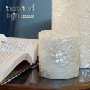 【人気の菊柄♪】Natural Light Candle (ナチュラルライトキャンドル)アロマキャンドル 蜜蝋 天然 香料 インテリア 癒し 香り キャンドル