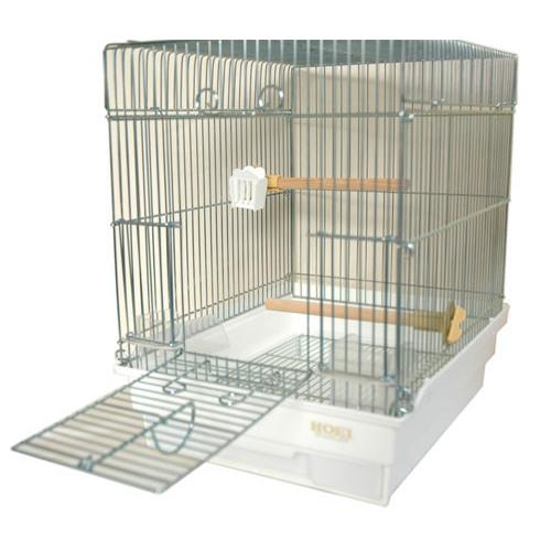 鳥かご HOEI 21手のり ホワイト てのりセキセイインコ
