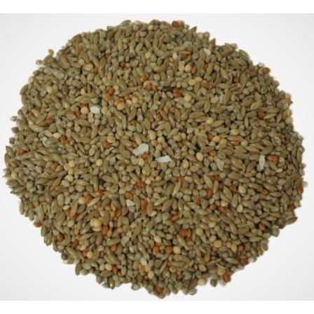 小鳥の餌 オリジナル セキセイインコの基本食 (皮付き) 1kg☆