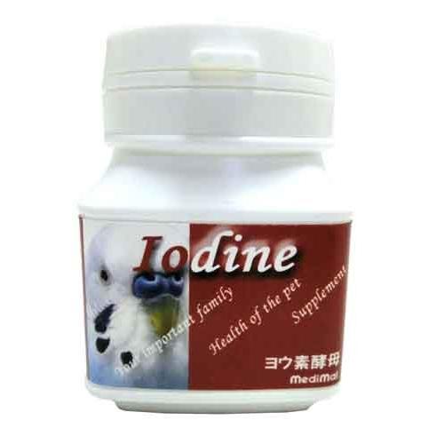 ヨウ素で小鳥の健康応援サプリ メディマル ヨウ素酵母・バード15g