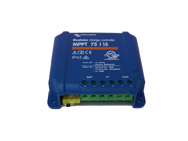 MPPT型 充放電コントローラー 15A　12V / BS-MPPT 75/15［正規品／日本語の説明書付き／無料保証2年(電池を除く)］