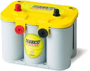 ディープサイクル バッテリー OPTIMA オプティマ Yellow top イエロートップ 12V 55Ah20h率 CCA:765A / U-4.2L (8...