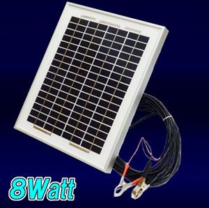 特価ソーラー発電セット 24V y-solar 8W + SABB10［正規ルート品］［日本語取扱説明書］