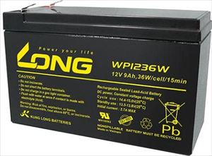 ̩ķХåƥ꡼ LONG / AGM WP1236W / 12V 9Ahʡ