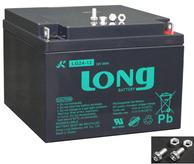 ͽʡ11ܤޤǤͽ̩ķХåƥ꡼ LONG / GEL LG24-12 / 12V 24Ahʡ