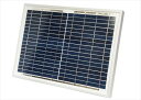 多結晶 ソーラーパネル 10W - 12V / y-solar［正規品／日本語の説明書付き／無料保証2年(電池を除く)］