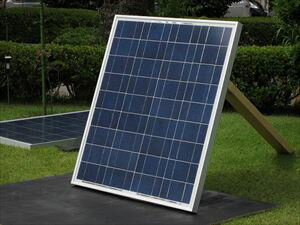 多結晶 ソーラーパネル 60W - 12V / y-solar［正規品／日本語の説明書付き／無料保証2年(電池を除く)］