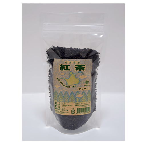 自然栽培紅茶【アッサム リーフ】100g