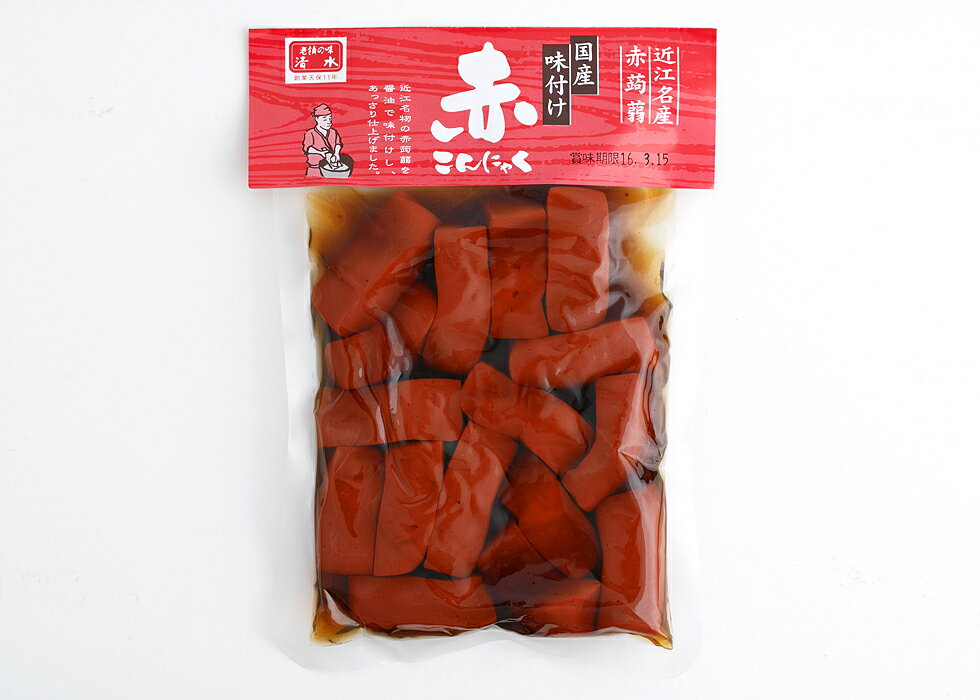 老舗の味 「味付け赤こんにゃく 」180gx20個